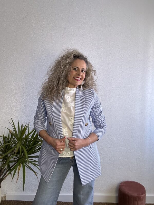Chaqueta lista marine