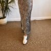 Falda satinada animal print - Imagen 4