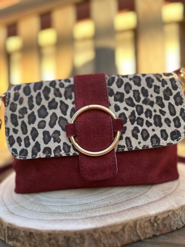 Bolso burgundy