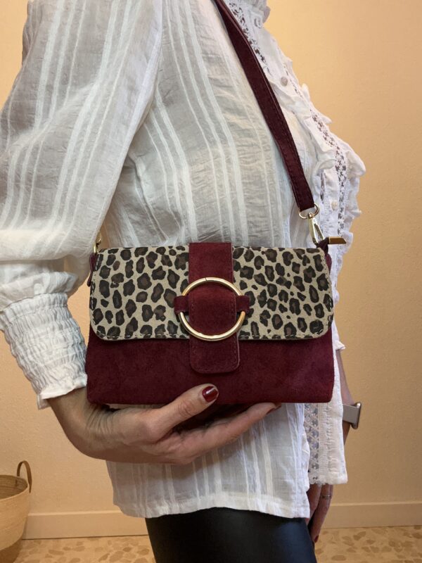 Bolso burgundy - Imagen 3