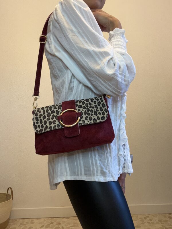 Bolso burgundy - Imagen 2