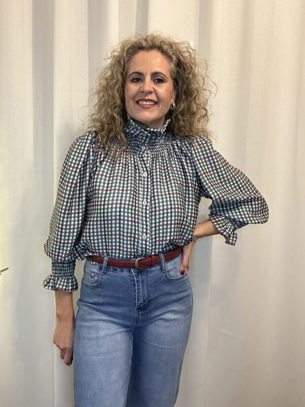 Blusa Sofía Verde - Imagen 4