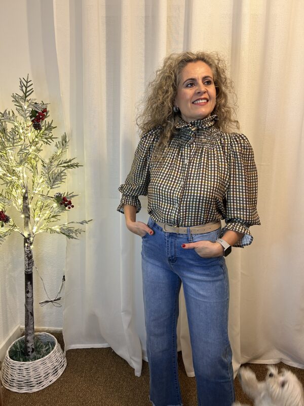 Blusa Sofía Marrón - Imagen 4