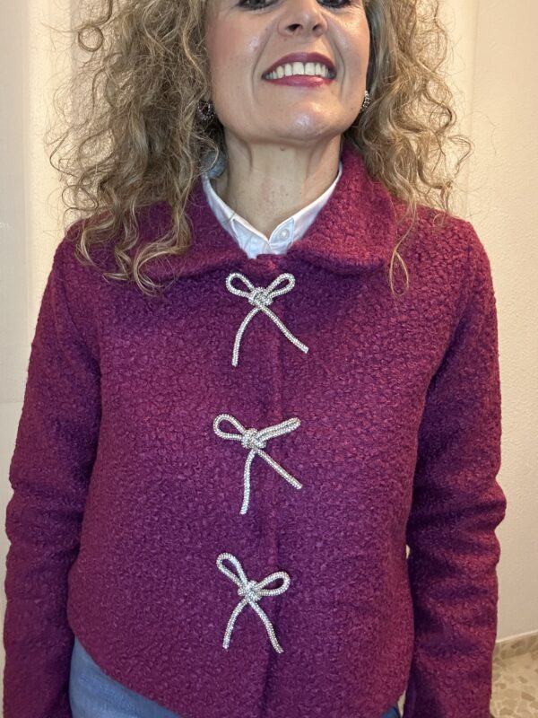 Chaqueta coquette orquídea
