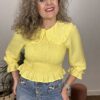 Blusa Berta amarilla - Imagen 2