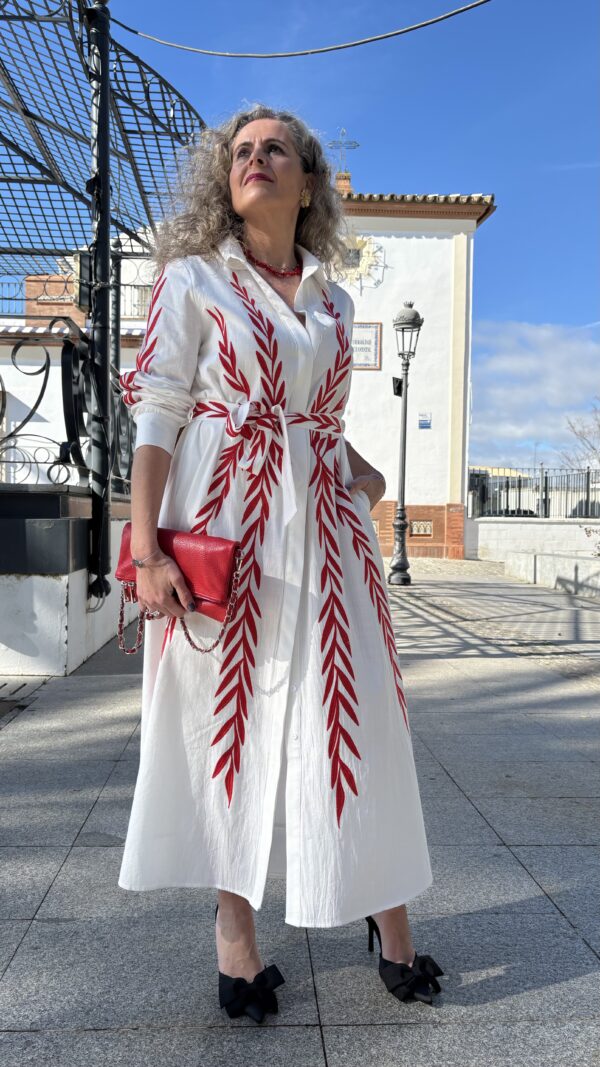 Vestido Menorca bordado