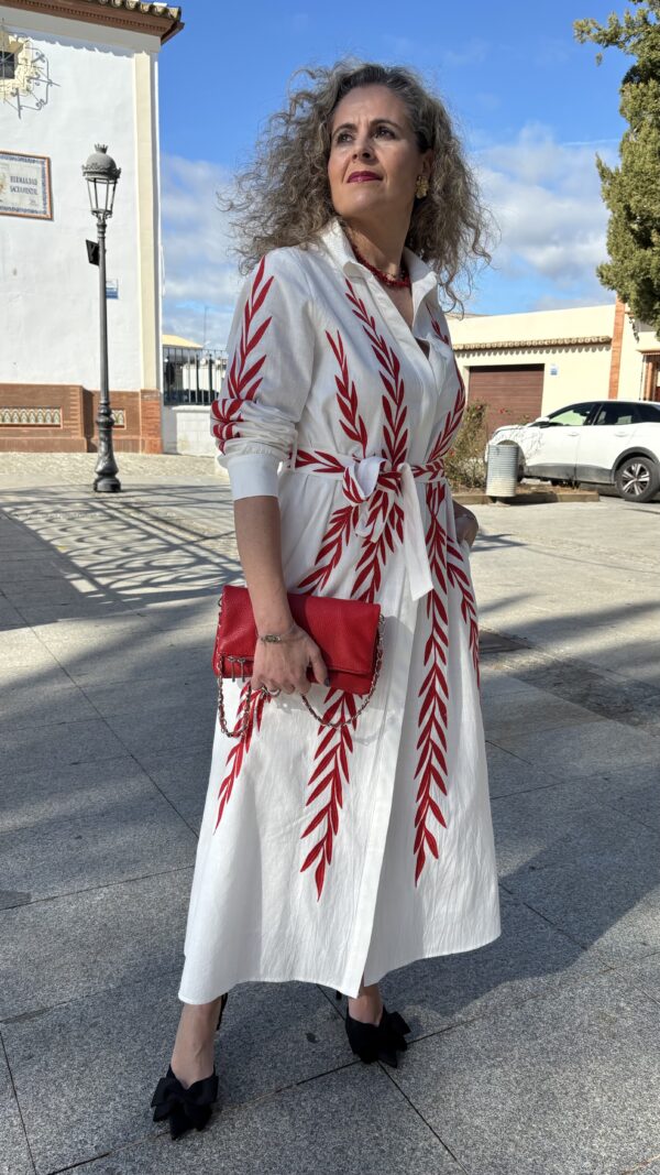 Vestido Menorca bordado - Imagen 5