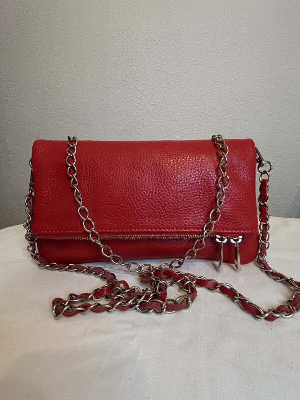 Bolso Rojo piel