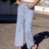 Pantalón vichy azul - Imagen 3