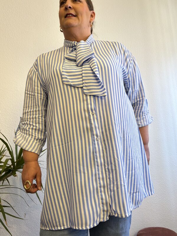 Blusa lazo raya - Imagen 4