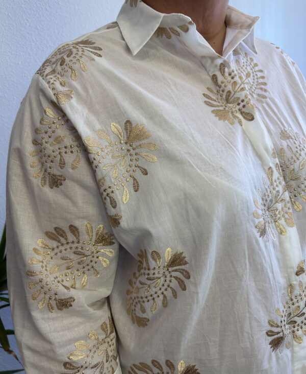 Camisa bordada Carolina - Imagen 3