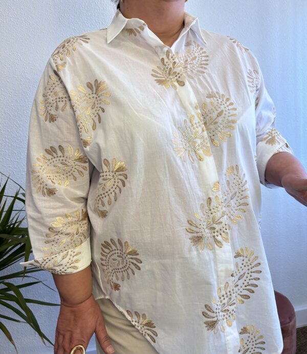 Camisa bordada Carolina - Imagen 2