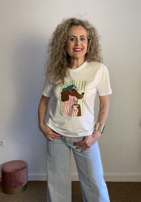 Camiseta dog verde