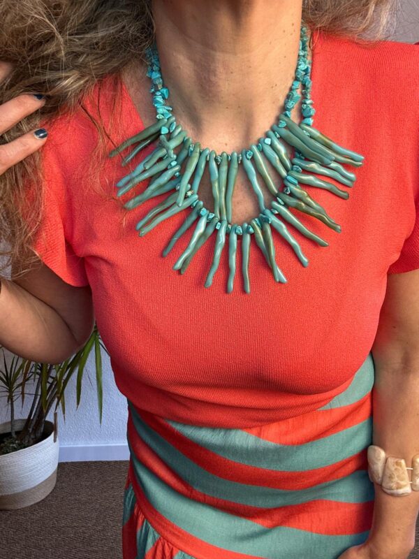 Collar turquesa - Imagen 2