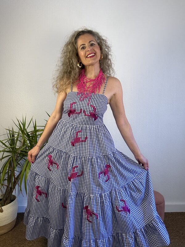 Vestido Vicky Langosta - Imagen 3