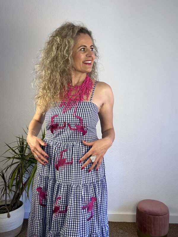 Vestido Vicky Langosta - Imagen 2