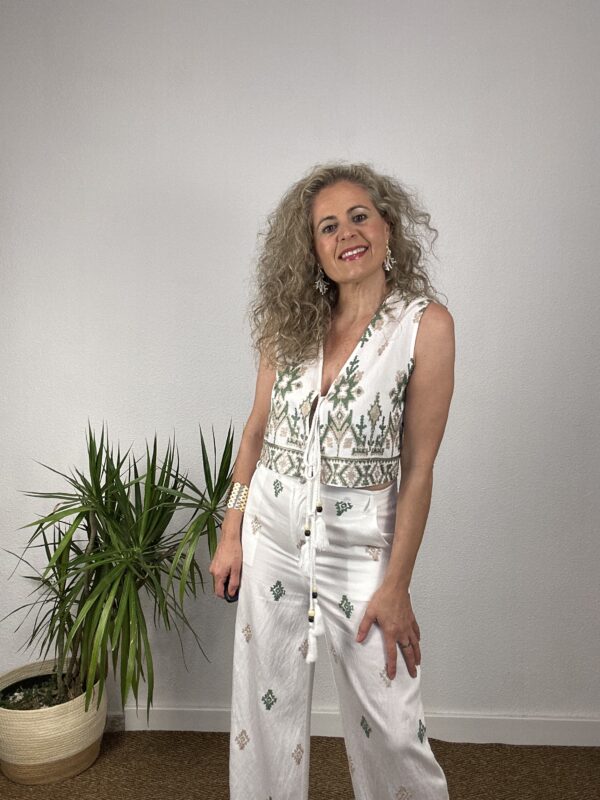 Conjunto Lidia blanco