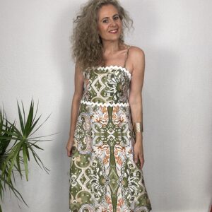 Vestido zafiro Verde