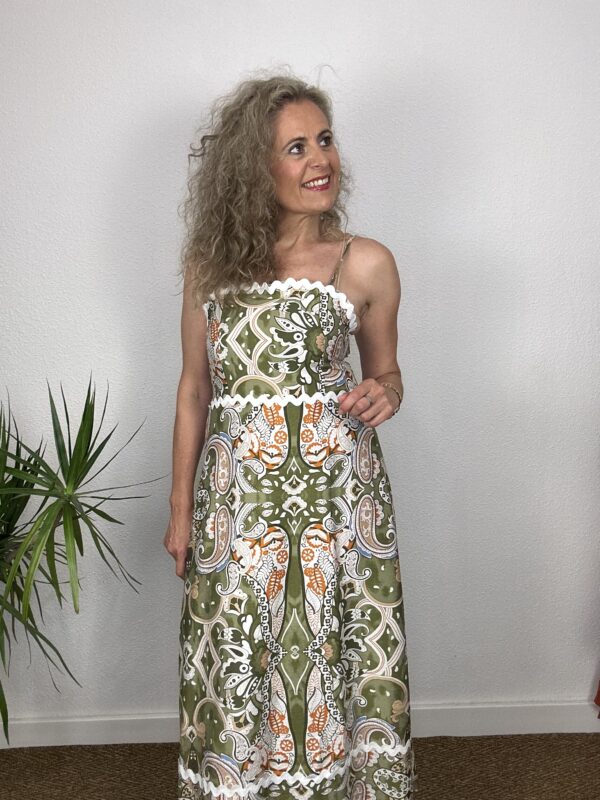 Vestido zafiro Verde - Imagen 5