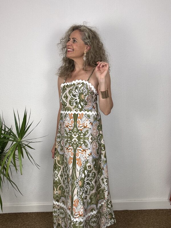 Vestido zafiro Verde - Imagen 2
