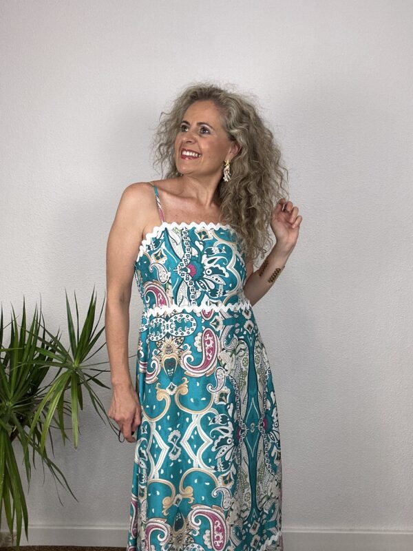Vestido Zafiro Agua Marina - Imagen 5