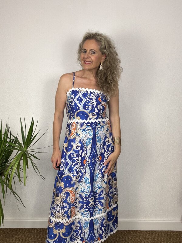 Vestido Zafiro azul - Imagen 8