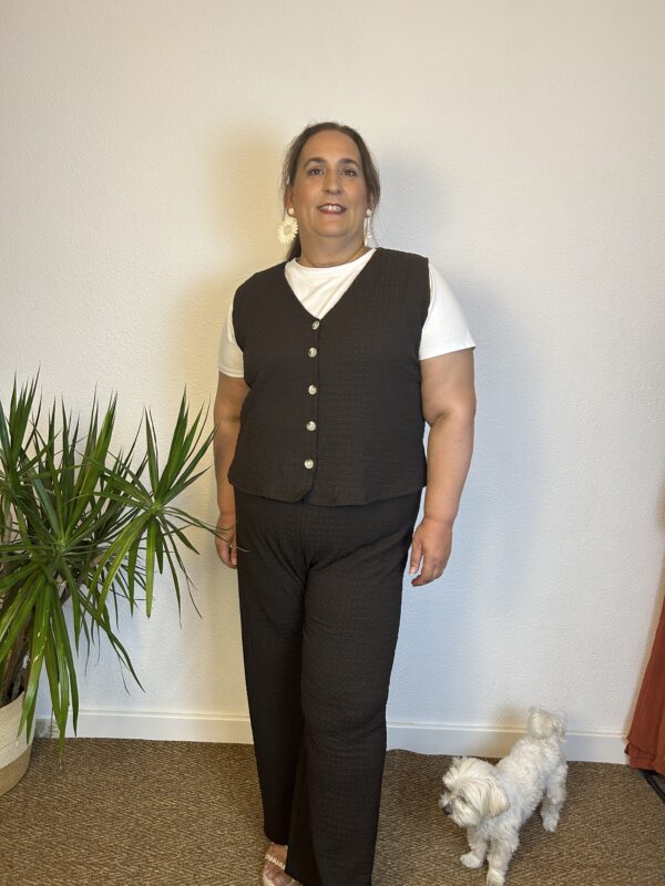 Conjunto Tina  Marrón