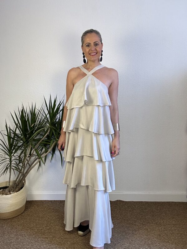 Vestido Greta Volantes