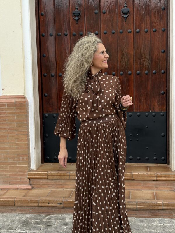 Conjunto lunares chocolate - Imagen 6