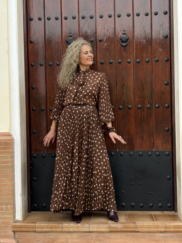 Conjunto lunares chocolate