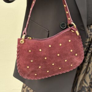 Bolso Burdeos Tacha