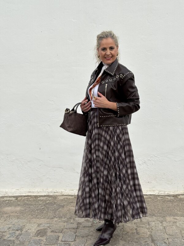 Falda Cuadros Mati