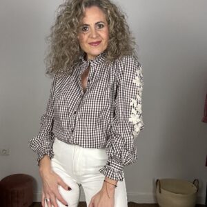 Blusa vichy Chocolate