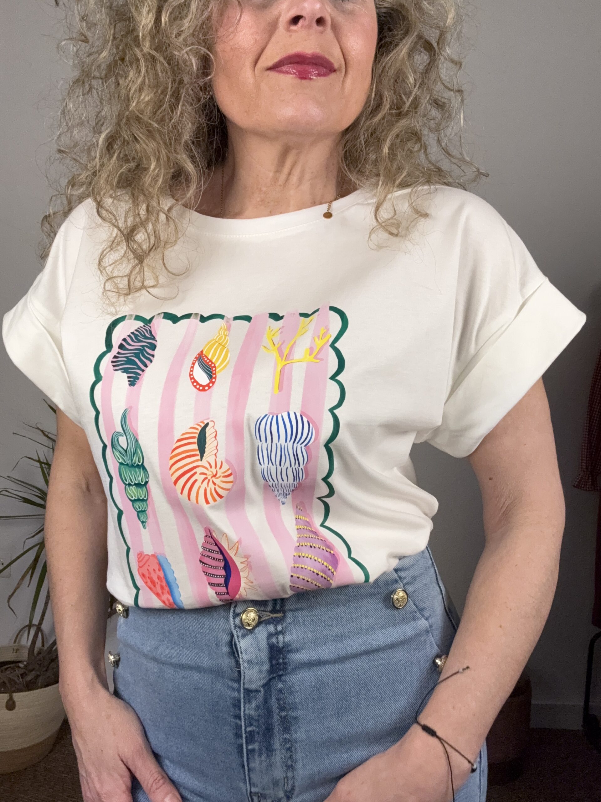 CAMISETA CARACOLAS - Imagen 4