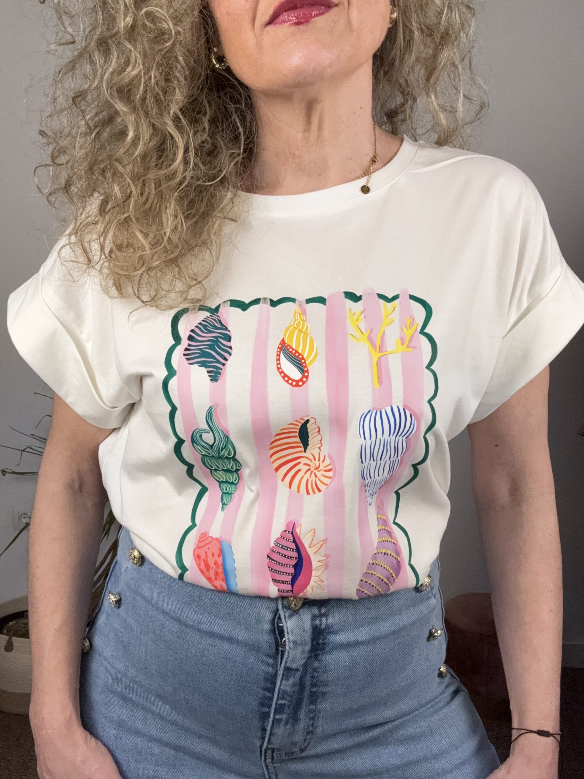 CAMISETA CARACOLAS - Imagen 2