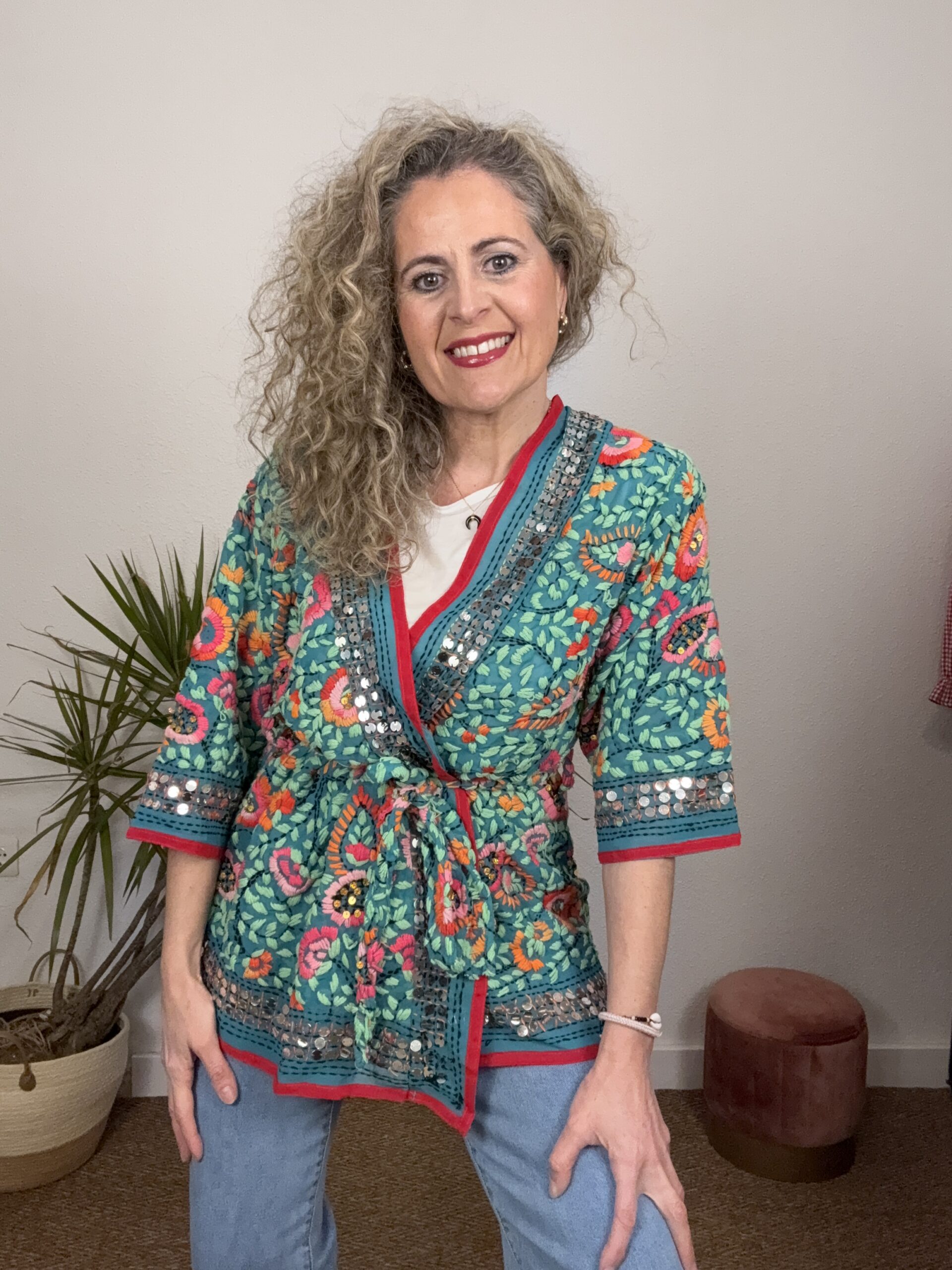 KIMONO VERDE - Imagen 4