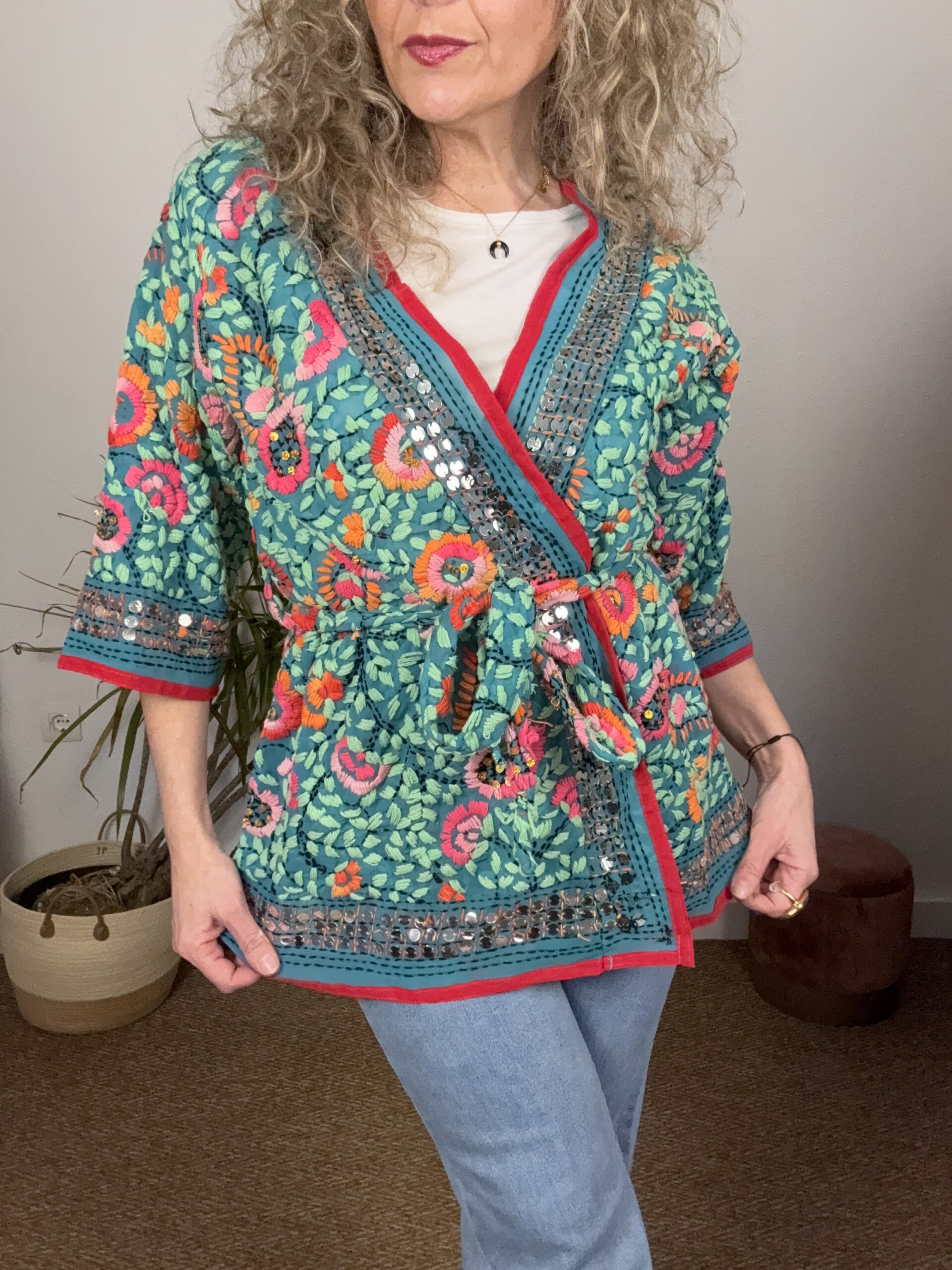 KIMONO VERDE - Imagen 2